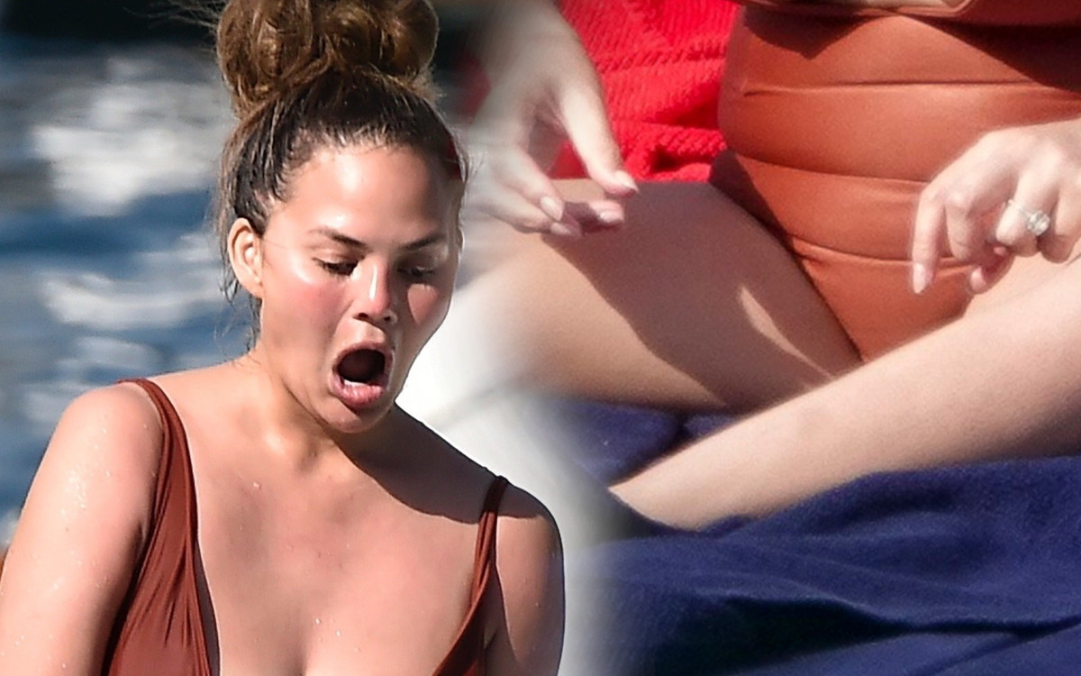 Chrissy Teigen po urodzeniu dzieci ma GDZIEŚ, jak wygląda jej sylwetka (ZDJĘCIA)