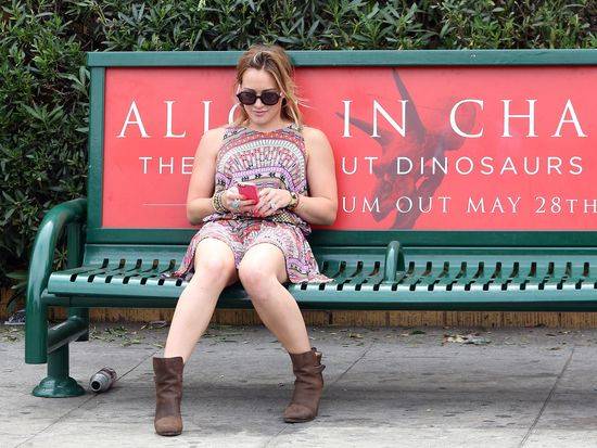 Słodkie minki Hilary Duff