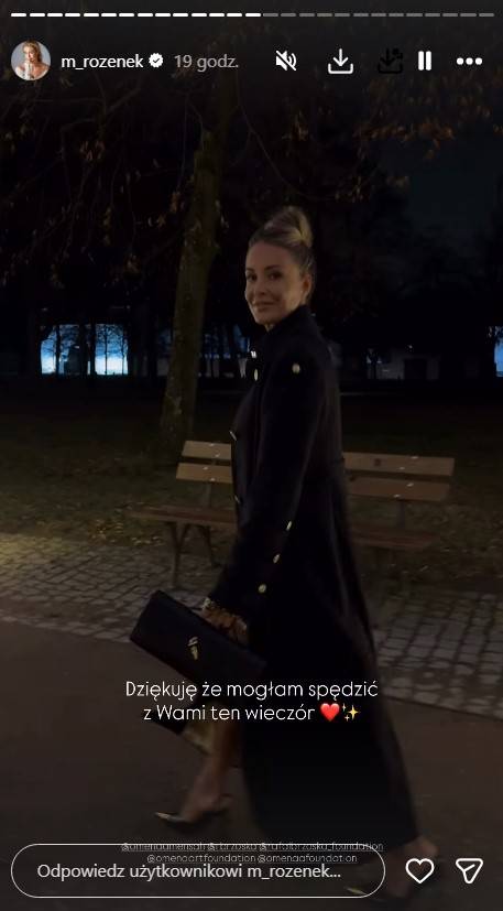 Małgorzata Rozenek fot. Instagram