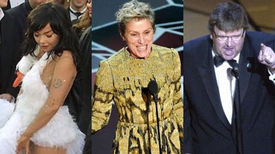 Największe skandale na Oscarach. Gwiazda bez ubrań na scenie to dopiero początek