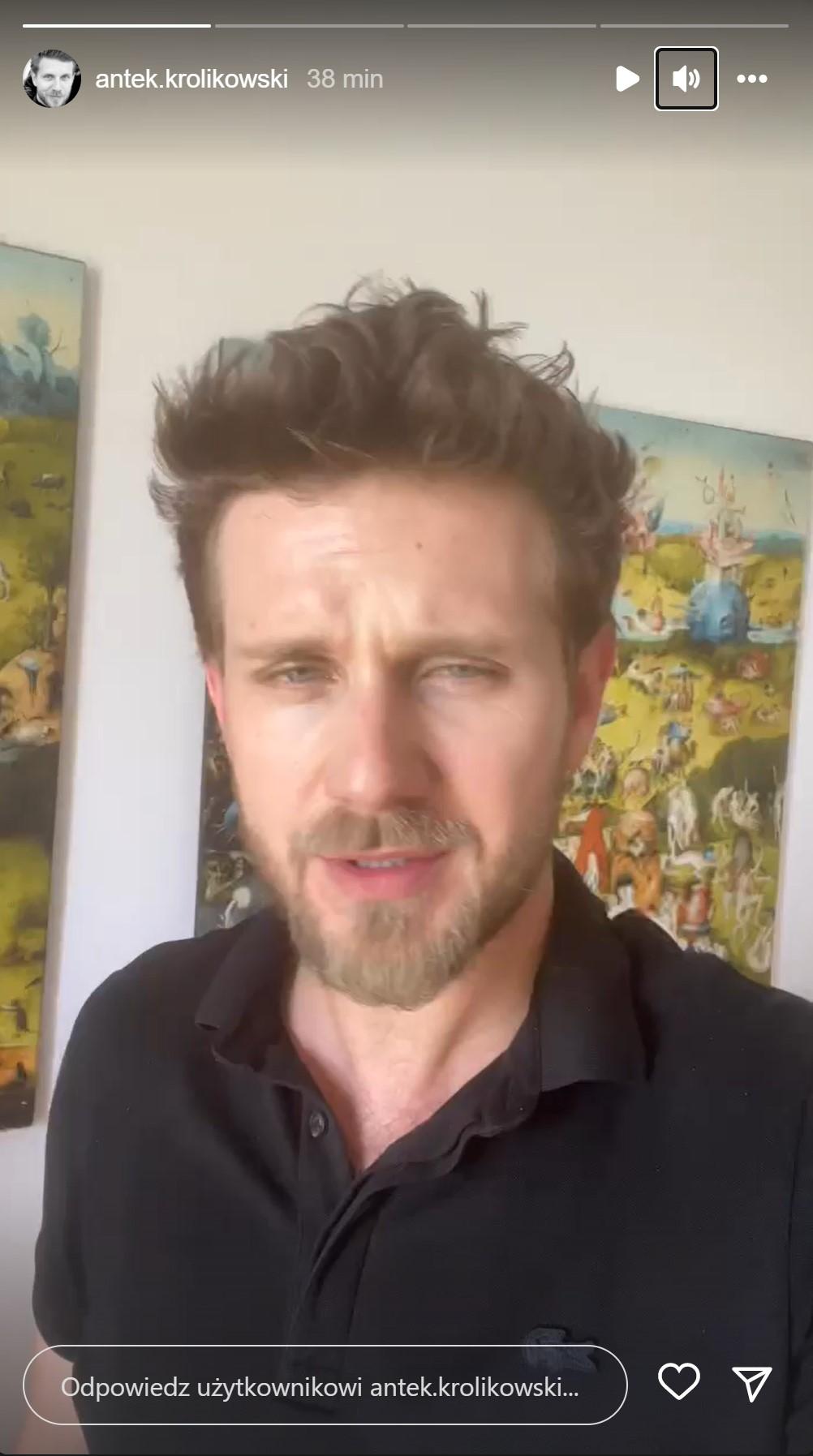 Antek Królikowski oskarża Joannę Opozdę o manipulowanie faktami i zabranie oszczędności z ich wspólnego konta