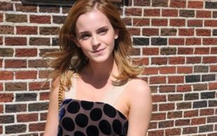 Emma Watson przyleciała na uczelnię helikopterem