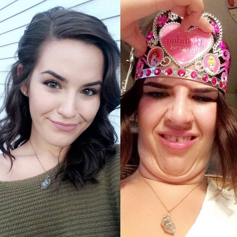 Ładne osoby robią PASKUDNE miny