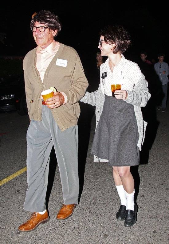 Harrison Ford i Calista Flockhart świętują Halloween