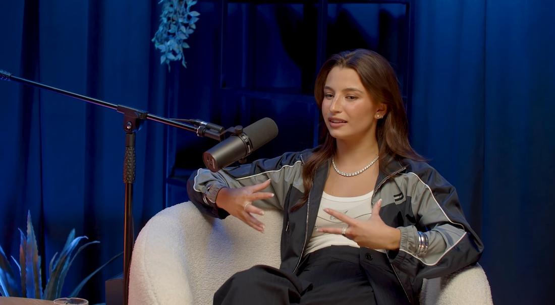 Julia Wieniawa w podcaście Oliwii Nincevic, fot. YouTube.com
