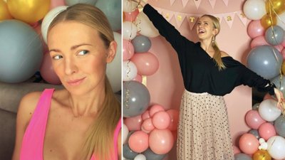 Barbara Kurdej-Szatan wyprawiła córce urodziny. Co za tort! “Aż szkoda kroić”