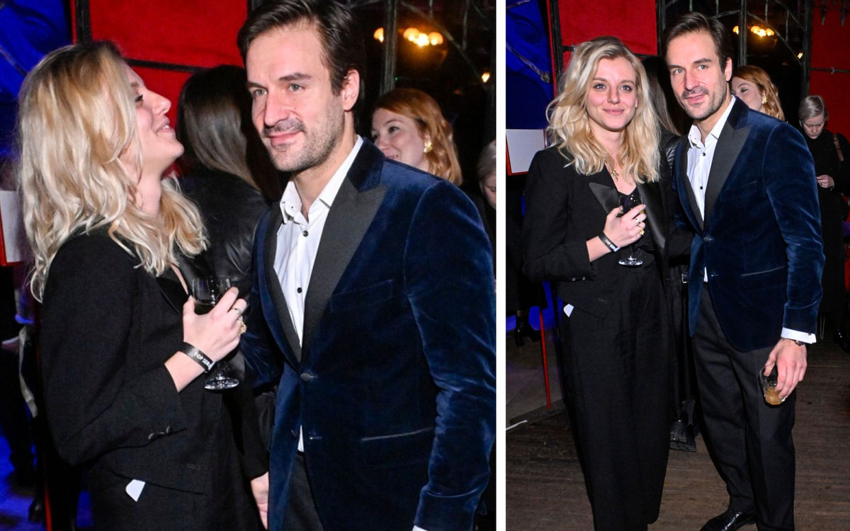 Piotr Stramowski tym razem chętnie pozował do zdjęć z ukochaną Natalią