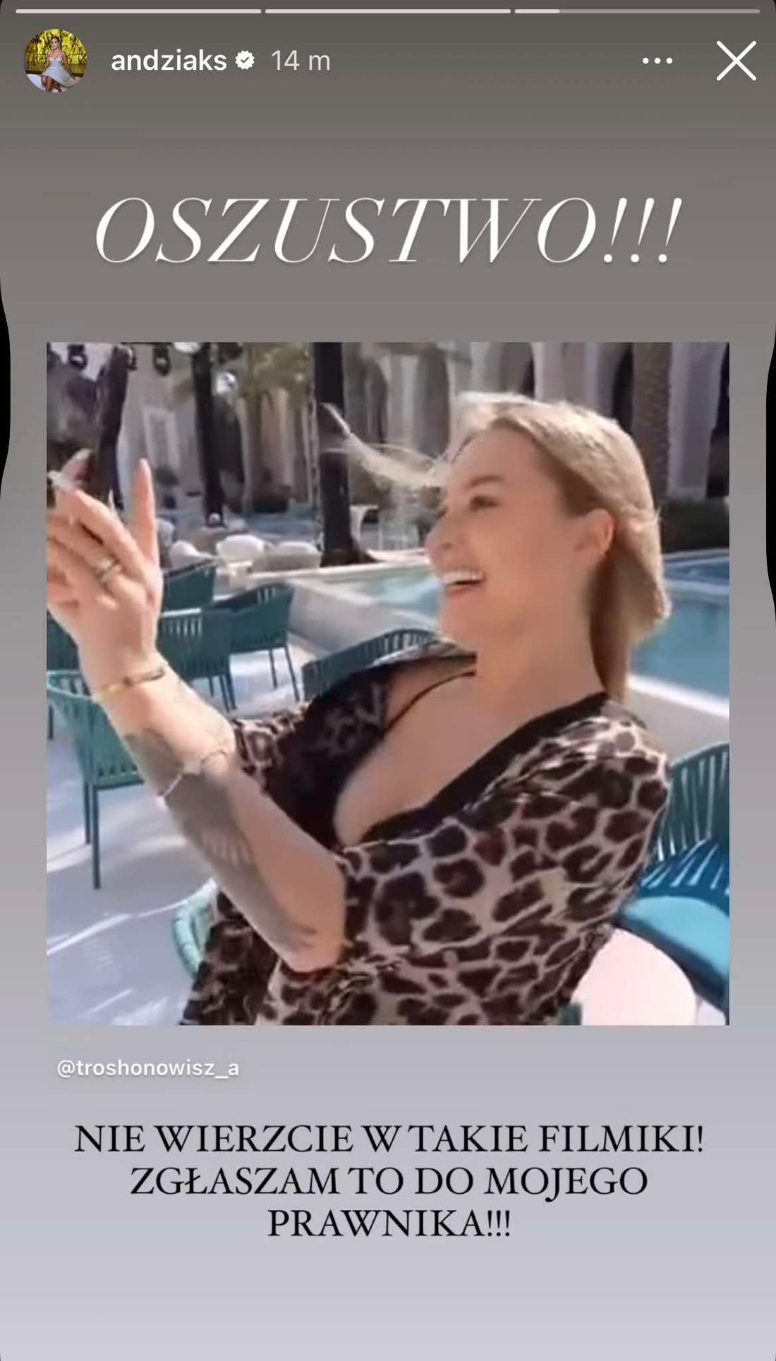 Andziaks, fot. Instagram.