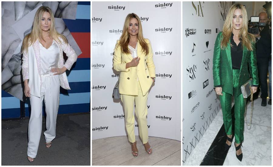 Małgorzata Rozenek-Majdan w damskich garniturach.