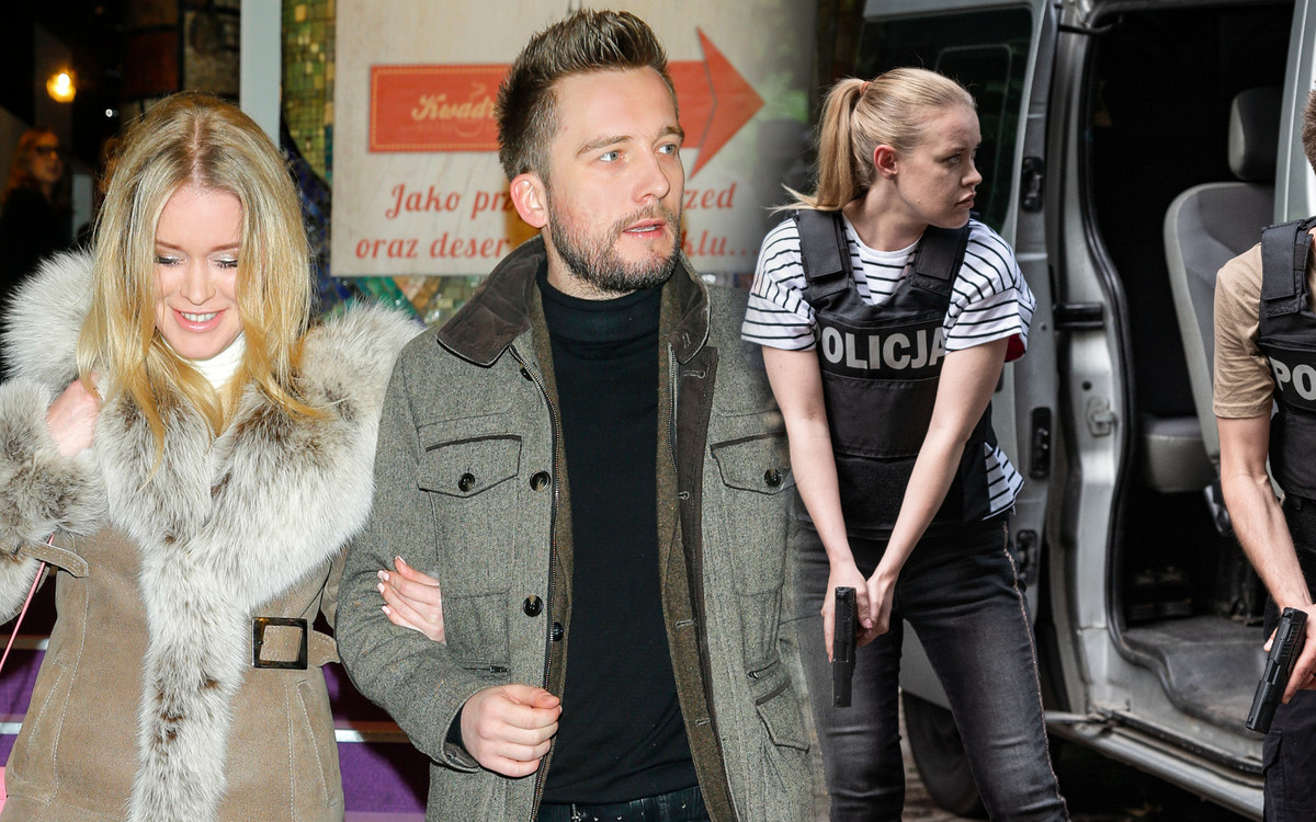 MIŁOŚĆ na planie serialu “Gliniarze” – poznali się w pracy, teraz są razem w życiu prywatnym