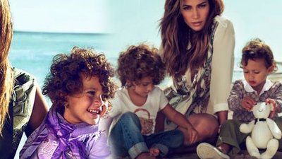 Jennifer Lopez wciągnęła dzieci do reklamy Gucci (FOTO)