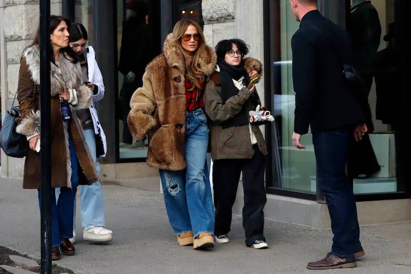 Jennifer Lopez po rozstaniu z Benem spędza święta w Aspen (FOTO)