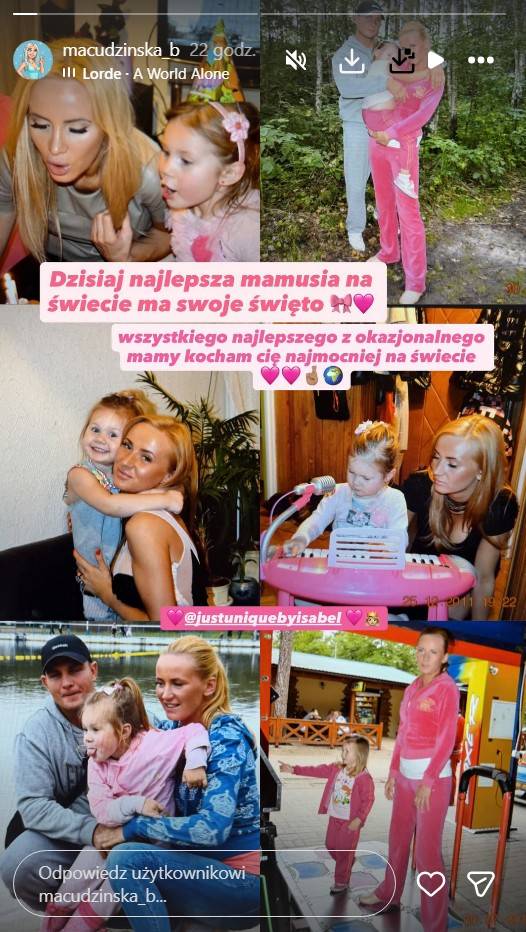 Metamorfoza Izabeli Macudzińskiej, fot. Instagram