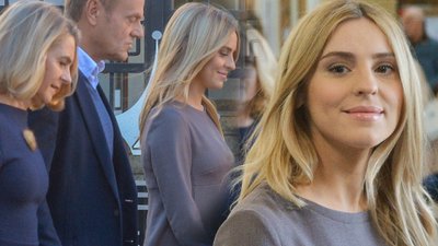 Kasia Tusk z ciążowym brzuszkiem oddała głos w wyborach (ZDJĘCIA)