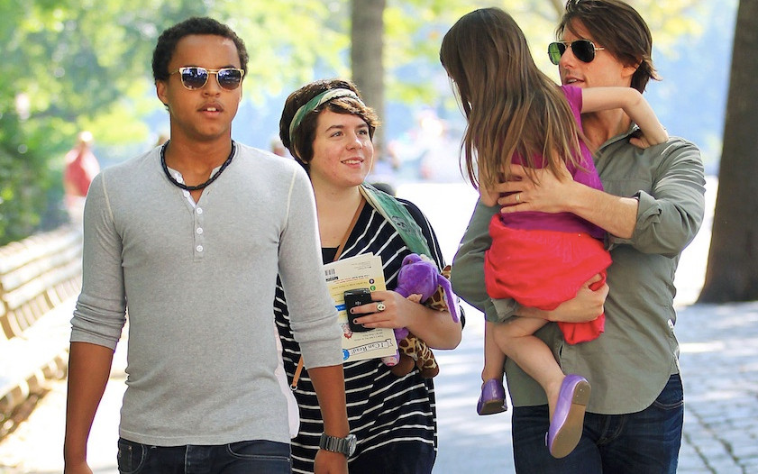 Tom Cruise sfotografowany pierwszy raz od 2009 roku z dwójką starszych dzieci