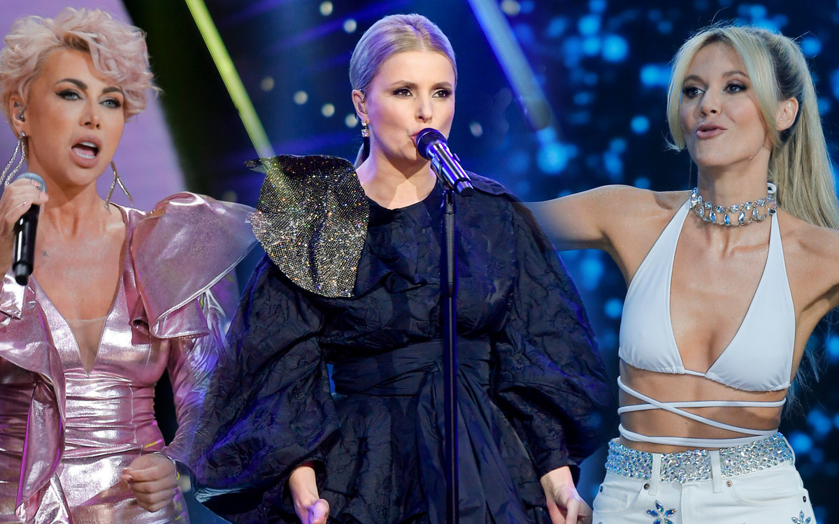 Festiwal w Opolu: kosmiczna kreacja Paulli, czarna suknia Haliny Mlynkovej (ZDJĘCIA)