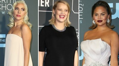 Szykowna Lady Gaga i Joanna Kulig w czerni na Critics Choice Awards (ZDJĘCIA)