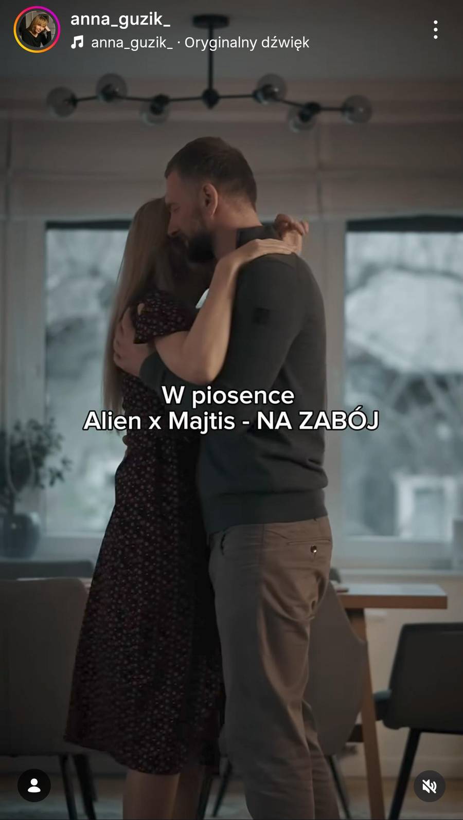 Anna Guzik, Wojciech Tylka, fot. Instagram