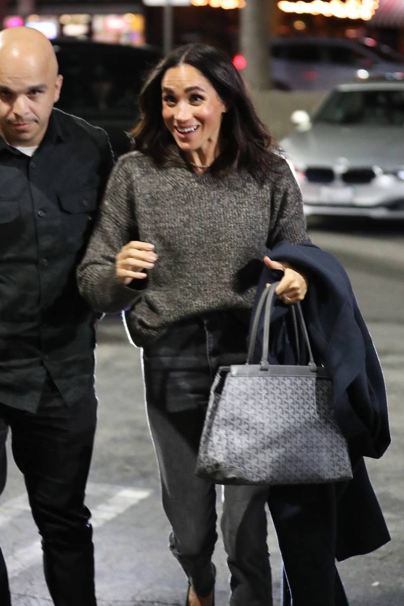 Meghan Markle na kolacji z dyrektorem telewizyjnym Oprah Winfrey. Wyglądała wyjątkowo skromnie