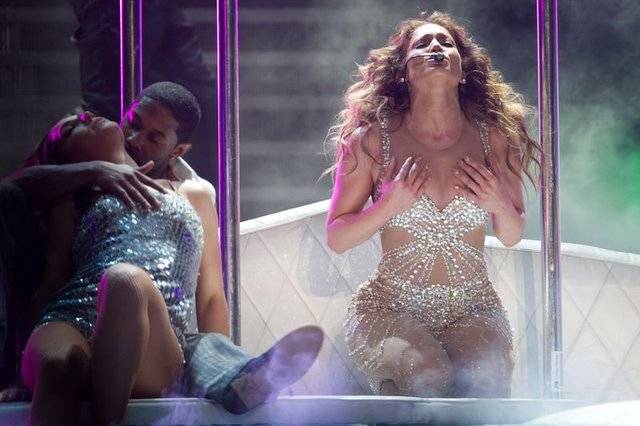 Jennifer Lopez na scenie w Szanghaju