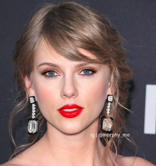 Zmiksowane twarze gwiazd. Jak wygląda Kylie Jenner&Kendall Jenner albo Taylor Swift &Selena Gomez?