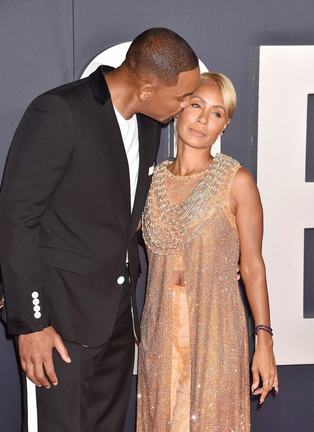 Will Smith i Jada Pinkett Smith na ściance