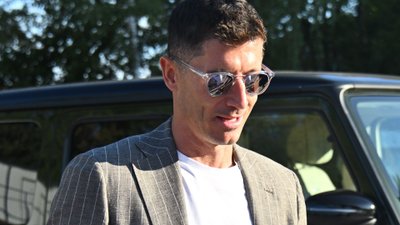 Lewandowski na zgrupowanie przyleciał… prywatnym odrzutowcem! One odebrały go z lotniska