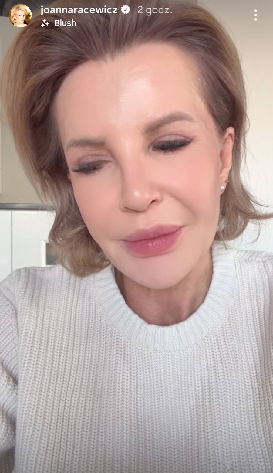 Joanna Racewicz o wieńcach na rocznicę katastrofy Smoleńskiej, fot. Instagram