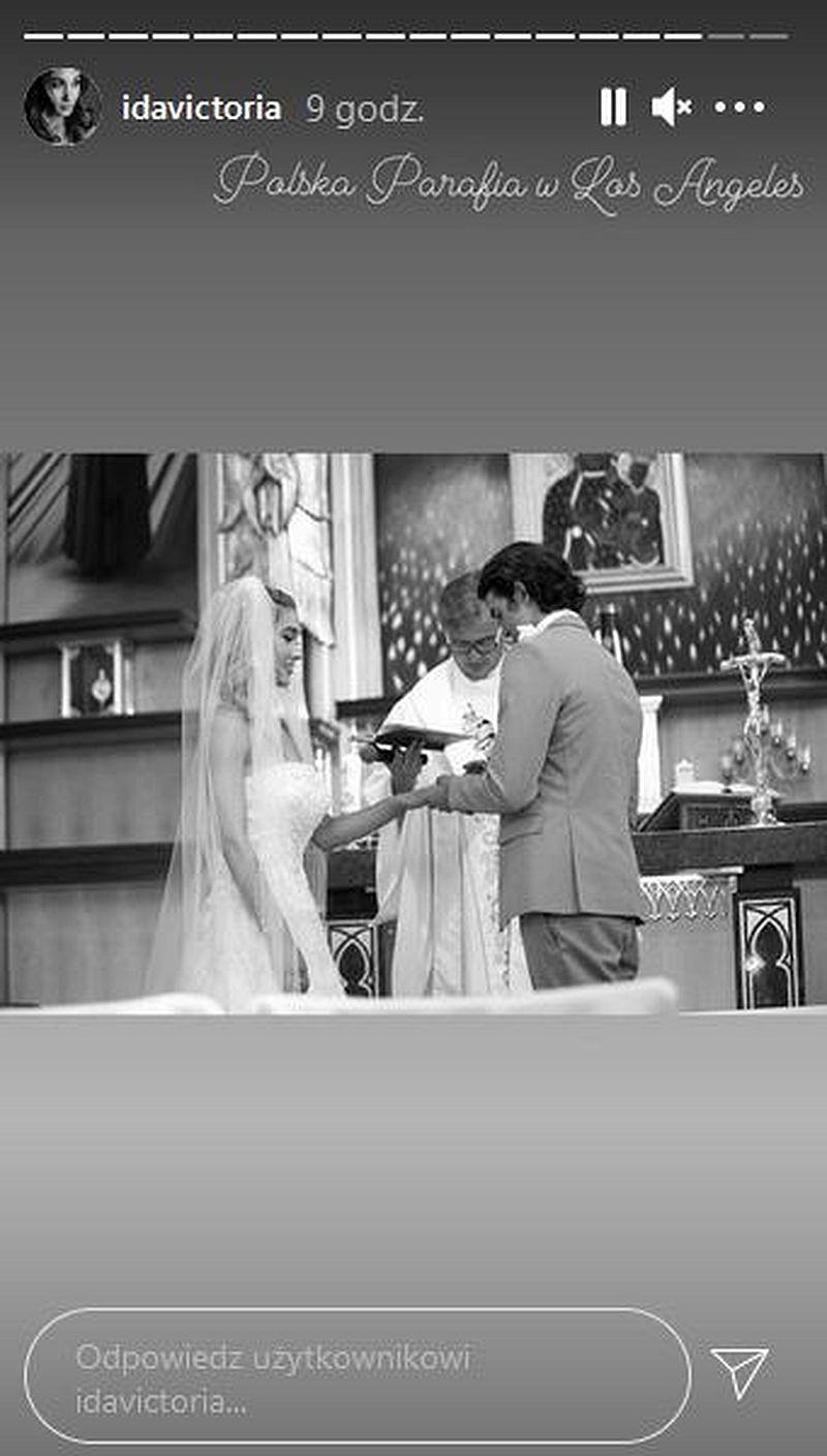 Ida Nowakowska pokazała zdjęcia ze ślubu