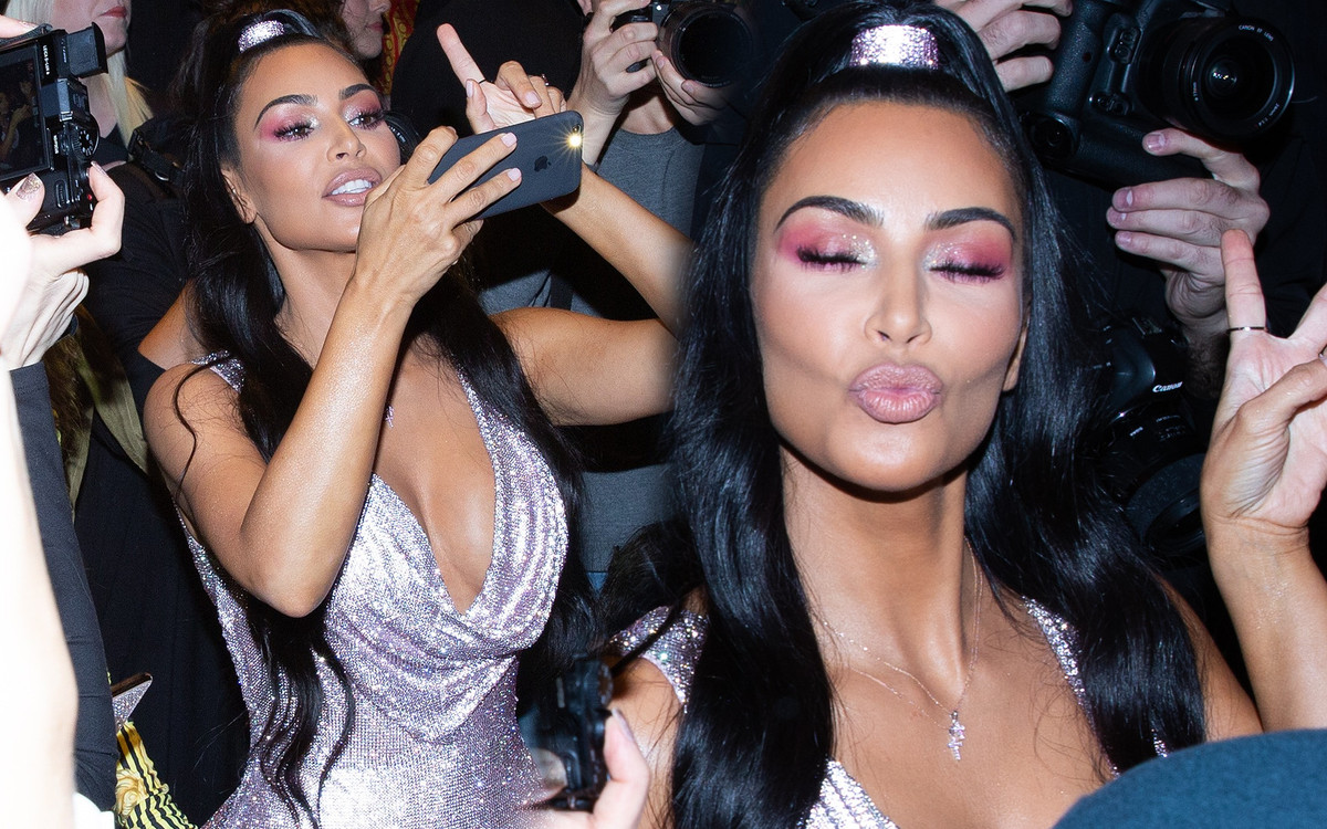 Kim Kardashian największą gwiazdą pokazu VERSACE: SCHUDŁA!