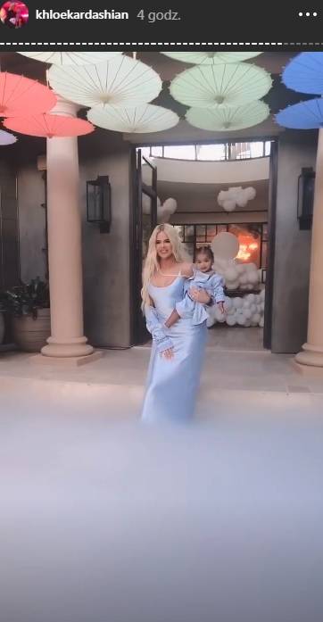Bajkowe urodzinki córki Khloe Kardashian – True