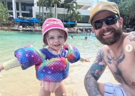 Jack Osbourne z rodziną, fot. Instagram