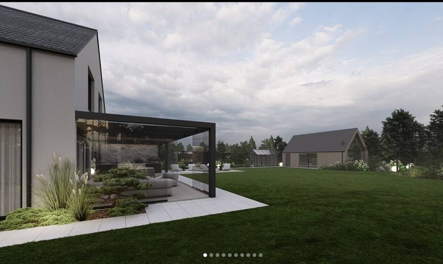 Sandra Kubicka pochwaliła się wymarzonym ogrodem! Ogromna szklarnia, kuchnia, domek dla Leosia, jacuzzi… (FOTO)