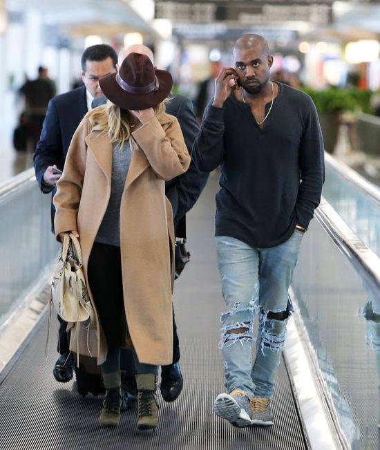 Kim Kardashian i Kanye West wylatują z LA