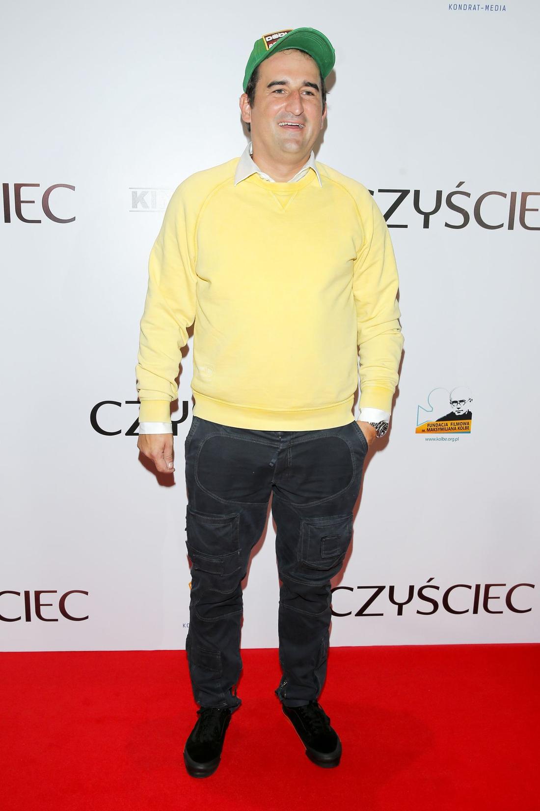 Michał Koterski na ściance