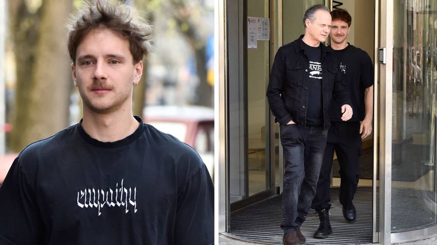 Gwiazdy Dzień Dobry TVN. Majdan znów odbiera Małgorzatę Rozenek z pracy, Maciej Musiał pojawił się z tatą