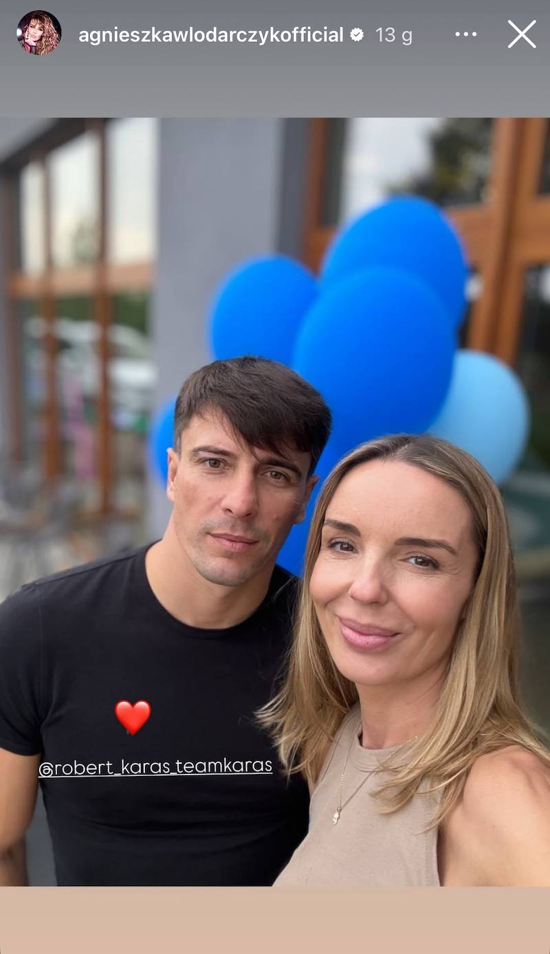 Robert Karaś i Agnieszka Włodarczyk świętowali 4. urodziny syna. Internauci wypatrzyli dziadków Milana