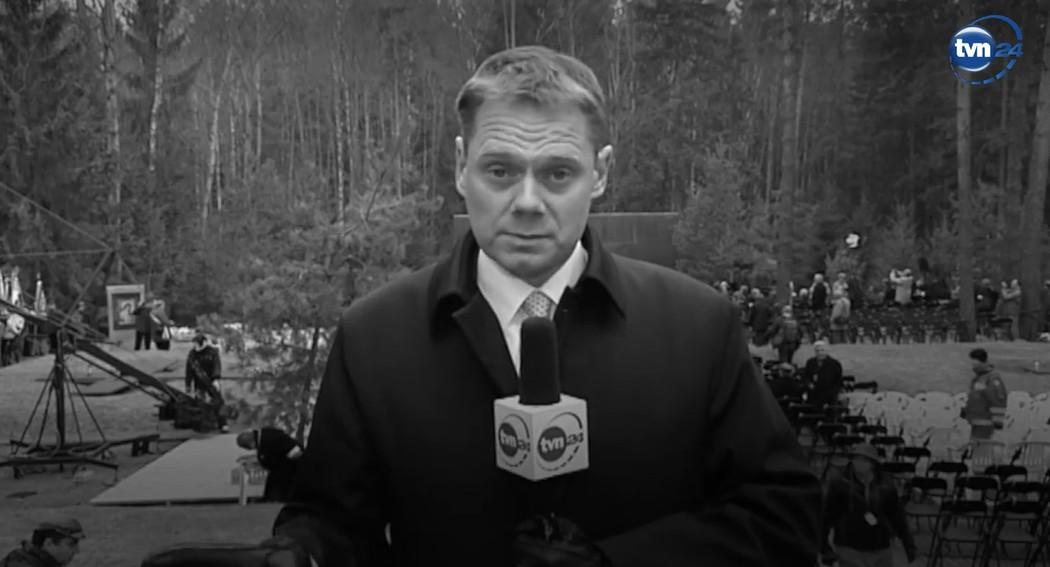 Rafał Poniatowski nie żyje, fot. TVN24