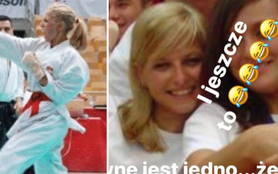 Anna Lewandowska w platynowym blondzie zastanawia się, czy się przefarbować