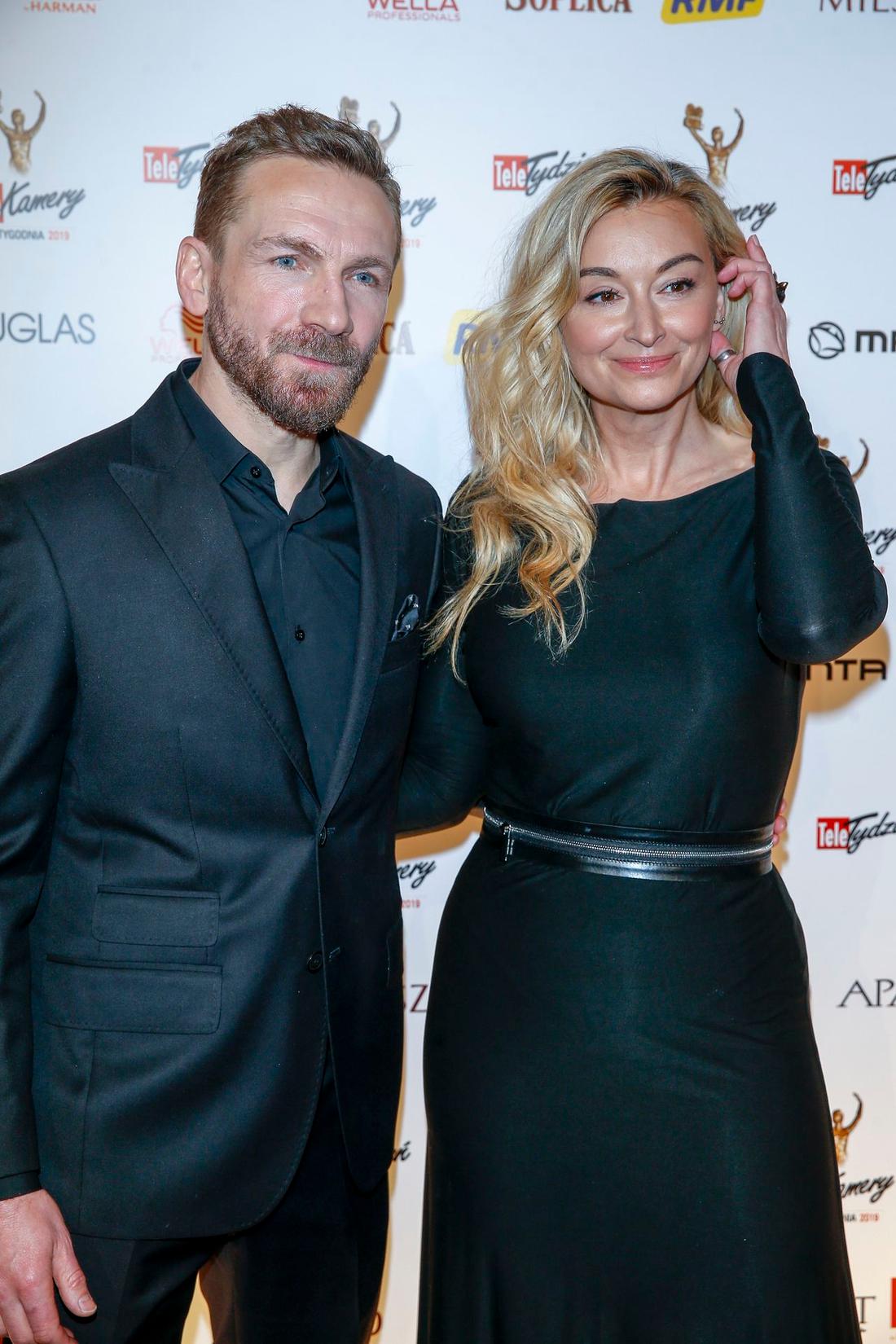 Przemek Kossakowski i Martyna Wojciechowska na Telekamerach