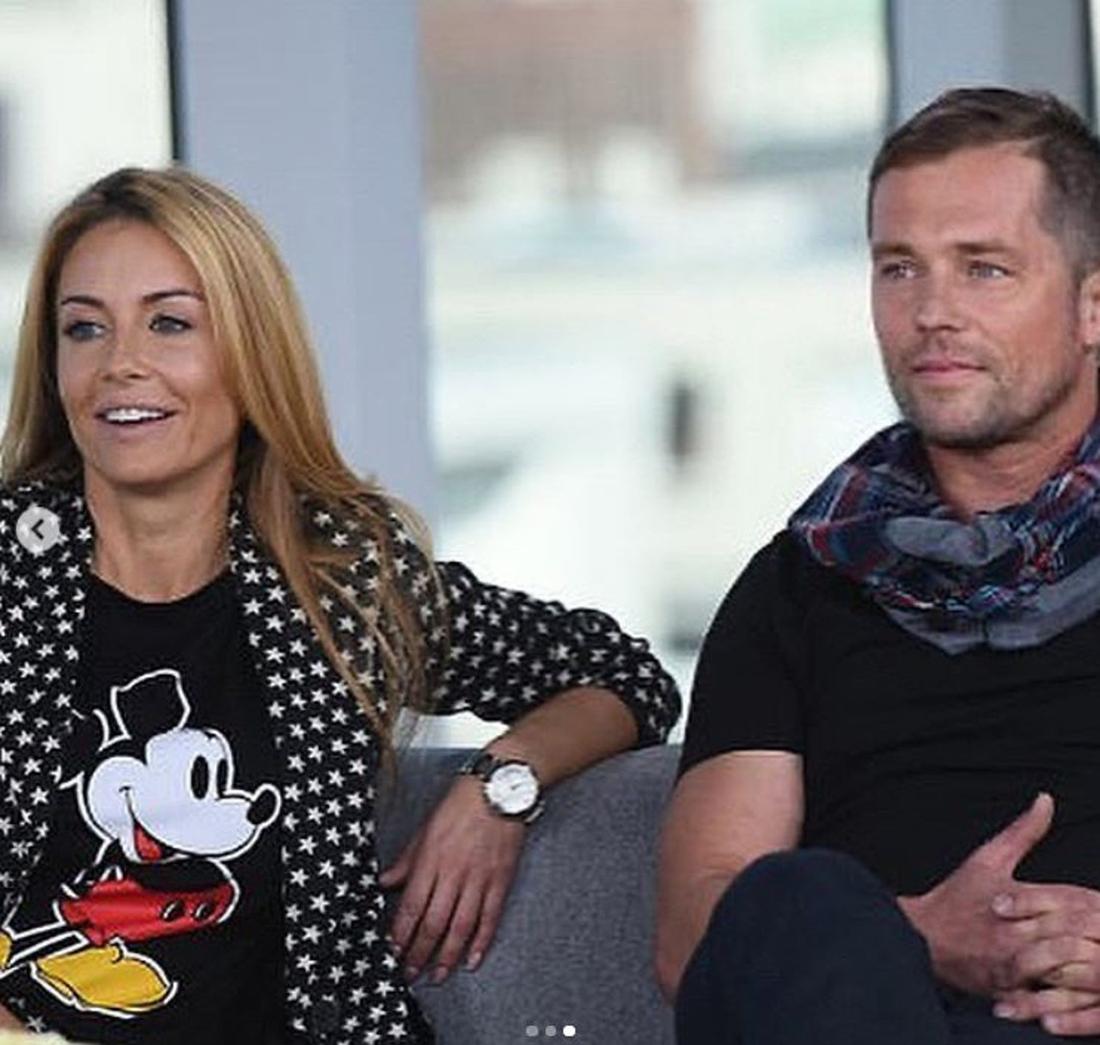 Małgorzata Rozenek ze starszym bratem Michałem