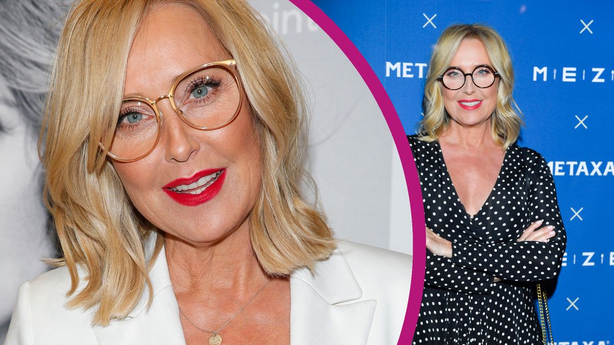 Agata Młynarska z adoptowaną córką, fot, AKPA