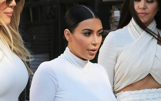 Kim Kardashian na początku drugiej ciąży