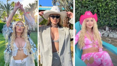 Wersow po raz pierwszy na Coachelli. Przebiła nawet Paris Hilton