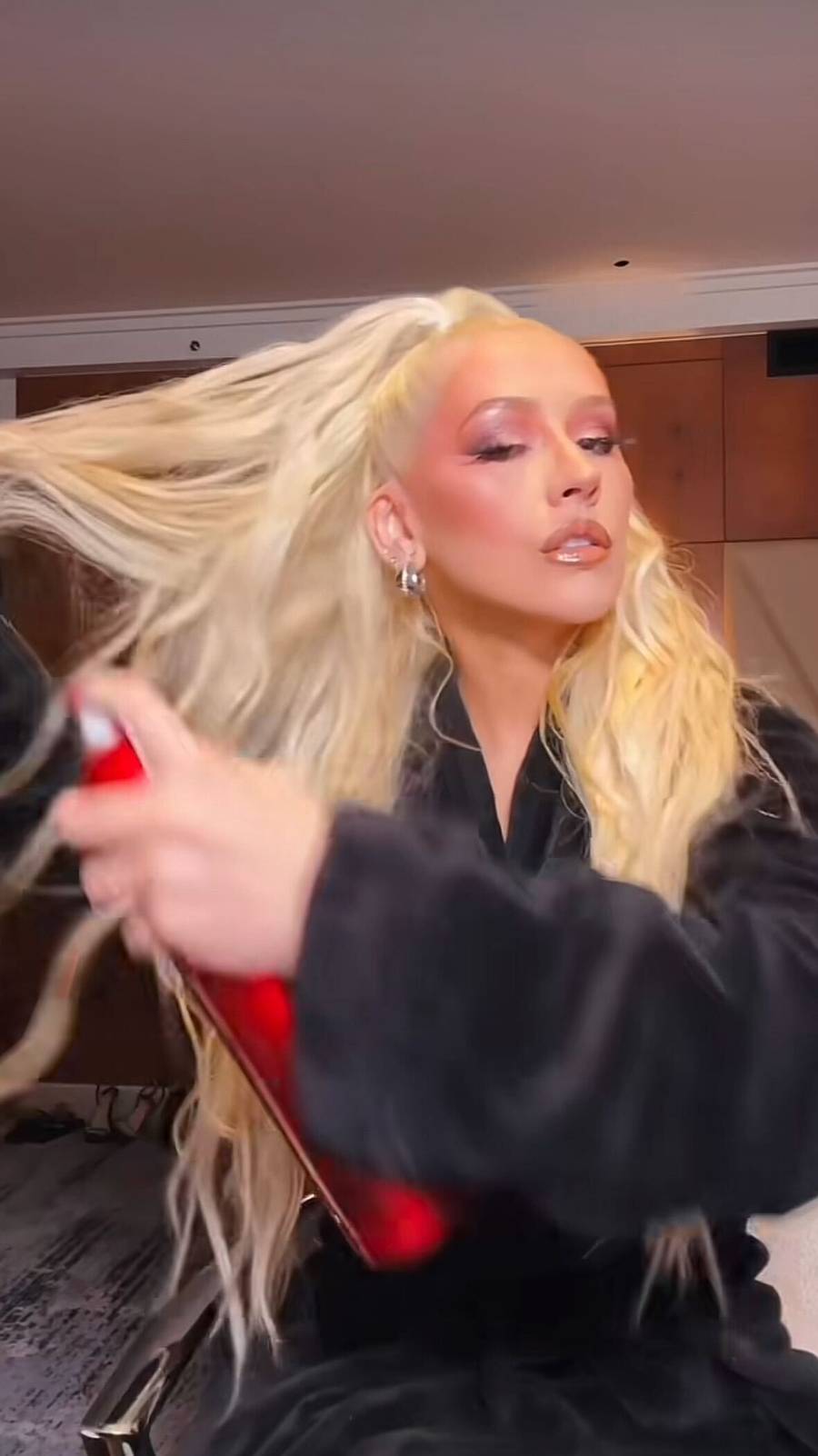 Tak teraz wygląda Christina Aguilera. Fani jej nie poznali, fot. TikTok.