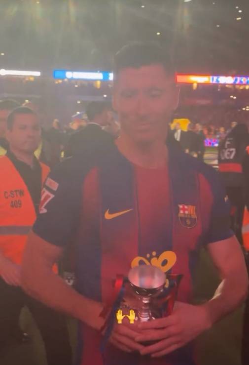 Robert Lewandowski, fot. Instagram