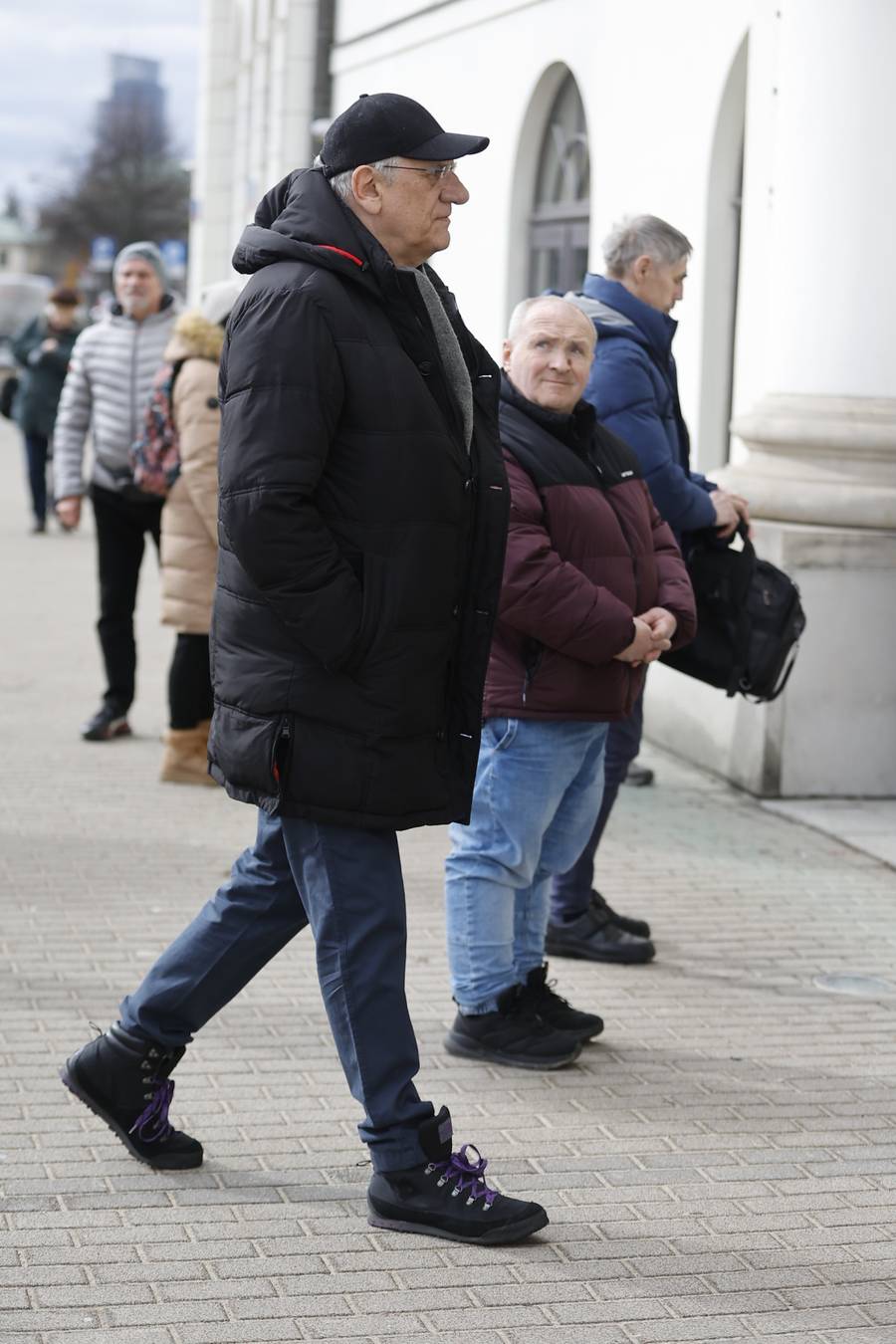 Wiktor Zborowski - pogrzeb Bożeny Dykiel, fot.: AKPA