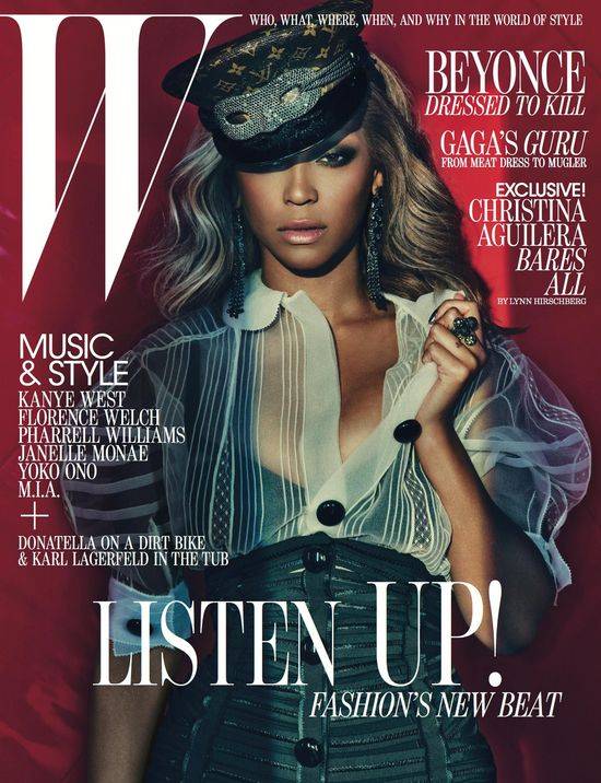 Beyonce na okładkach magazynów