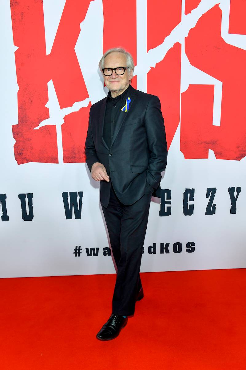 Premiera filmu “Kos”. Agnieszka Grochowska, Jacek Braciak, Katarzyna Warnke w kucyku