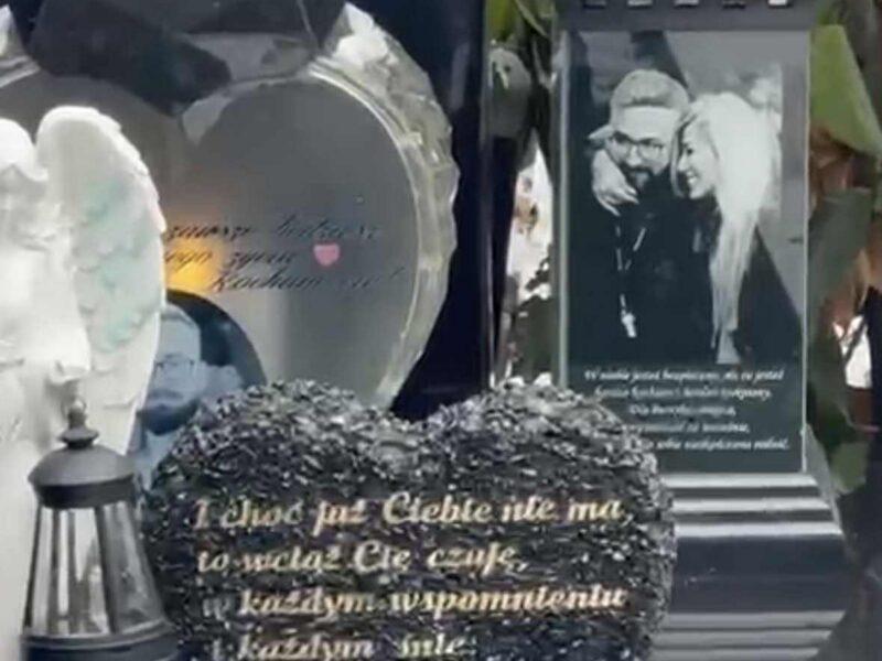 Grób Patryka Peretti, fot. Kozaczek Exclusive